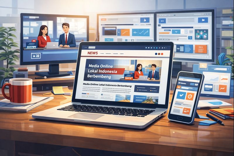 media online lokal Indonesia